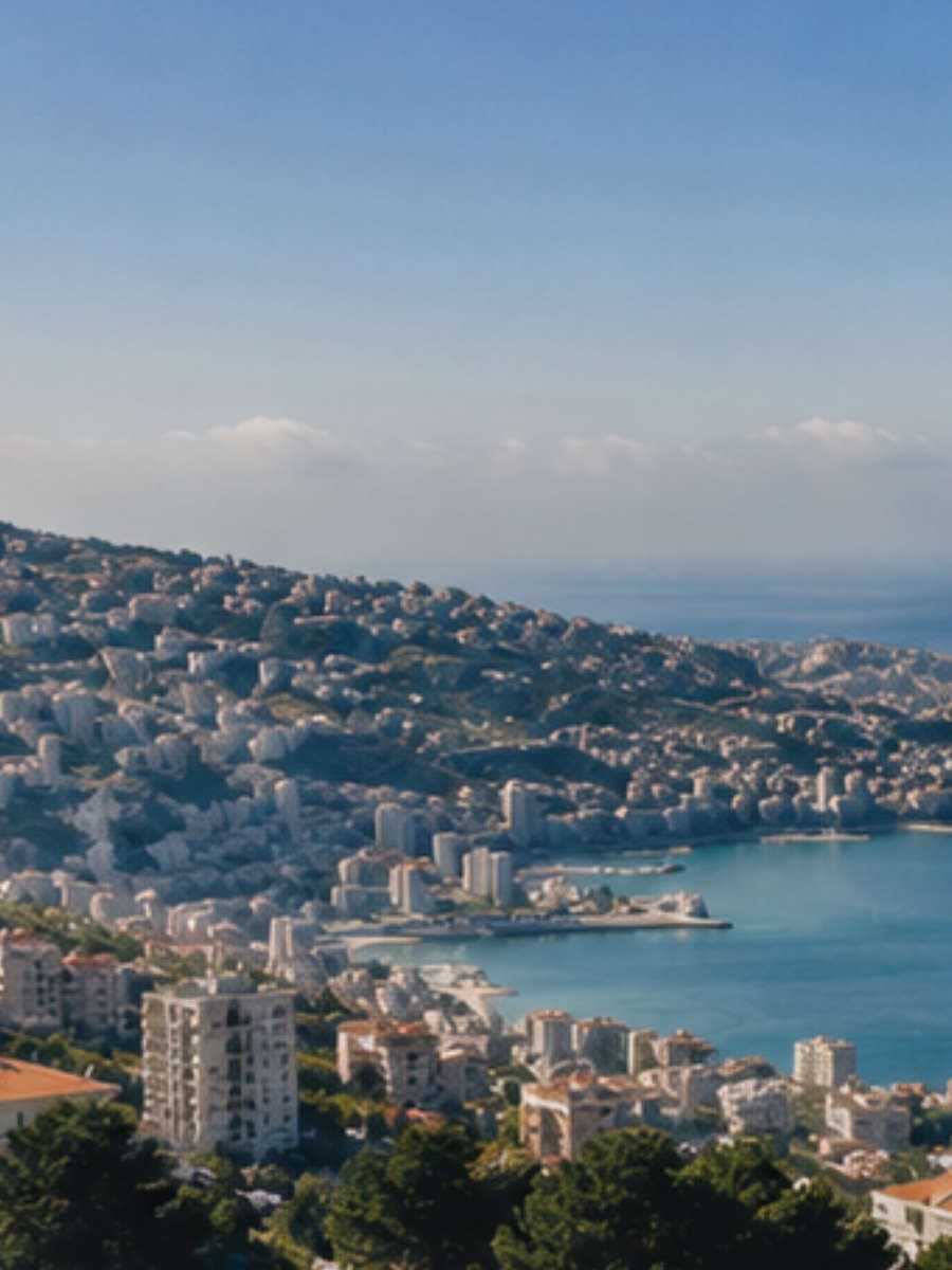 View over Jounieh bay from Adma